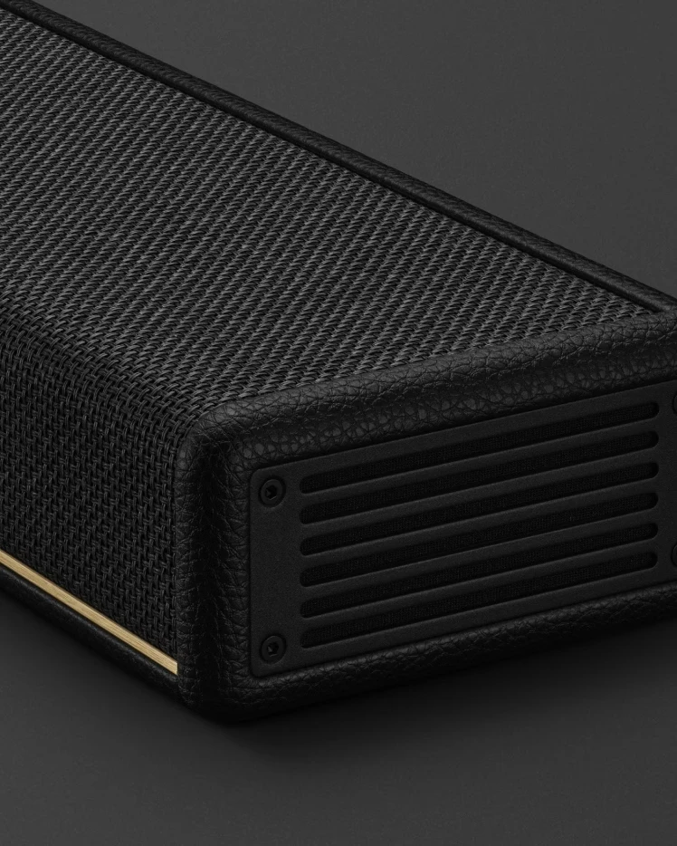 Marshall Heston 120 Garso kolonėlė su „Dolby Atmos“ įtraukiančiu garsu, juodos spalvos