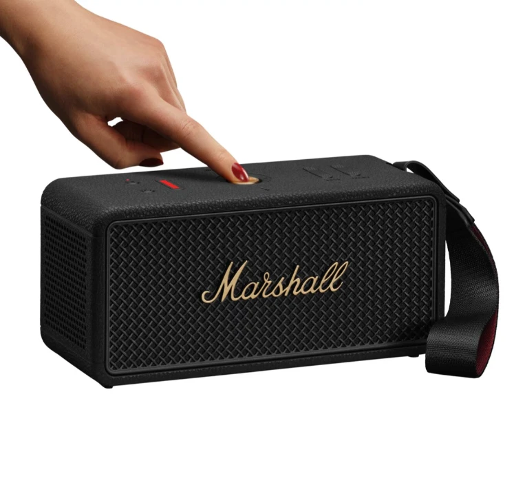 Nešiojama kolonėlė Marshall Middleton II, Juodos spalvos