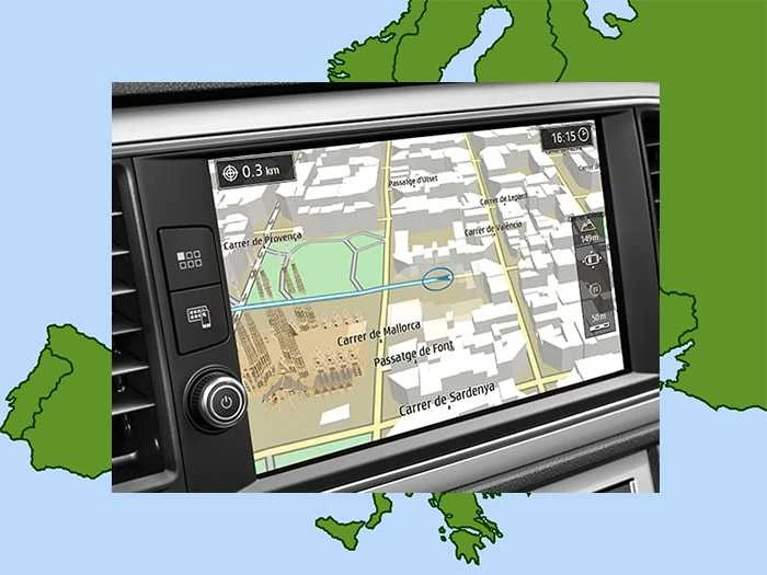 MCM Navigacijos atnaujinimo kortelė SEAT Navi System Plus