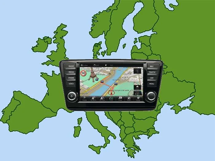 MCM Navigacijos atnaujinimo kortelė ŠKODA Columbus MIB