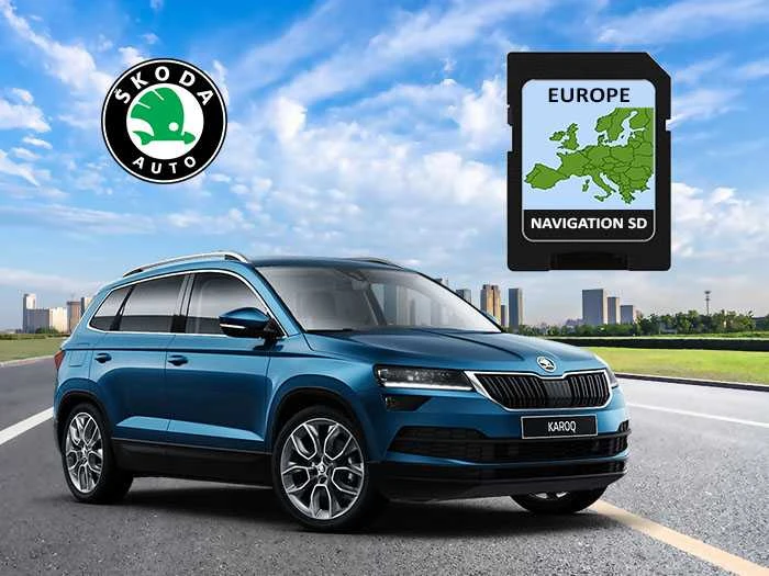 MCM Navigacijos atnaujinimo kortelė ŠKODA Columbus MIB