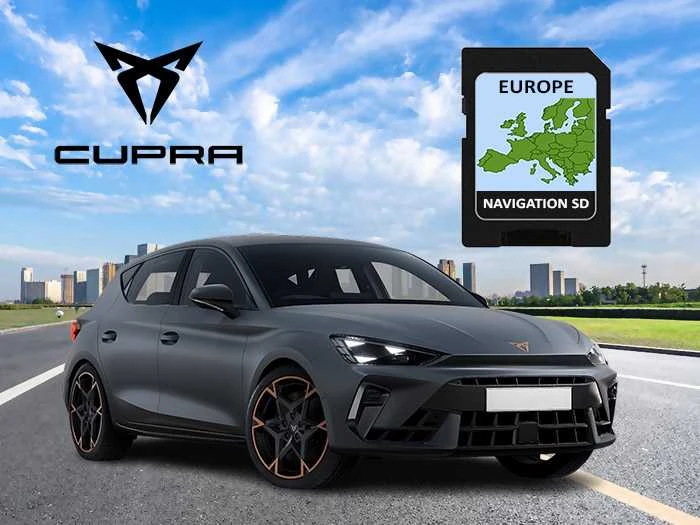 MCM Navigacijos kortelė CUPRA Navi System Plus