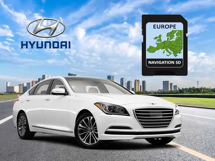 MCM Navigacijos kortelė HYUNDAI Premium Gen2