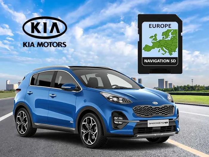 MCM Navigacijos kortelė KIA Standart Gen2