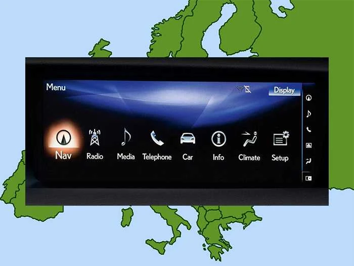 MCM Navigacijos kortelė LEXUS Premium