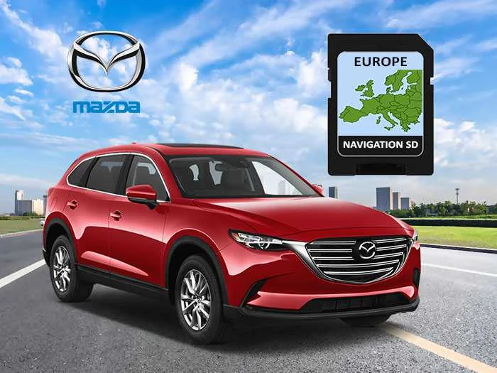 MCM Navigacijos kortelė MAZDA Connect Gen.6