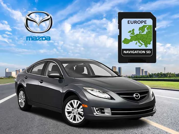 MCM Navigacijos kortelė MAZDA Tomtom Live