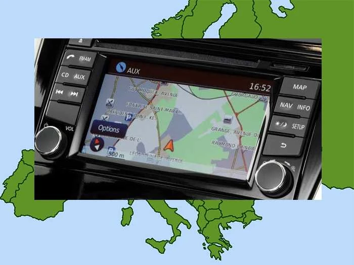 MCM Navigacijos kortelė NISSAN Connect 2