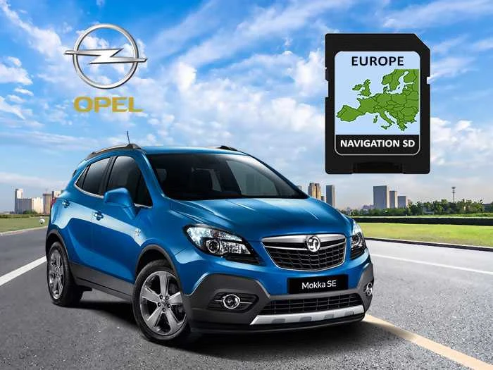 MCM Navigacijos kortelė OPEL NAVI 600-900