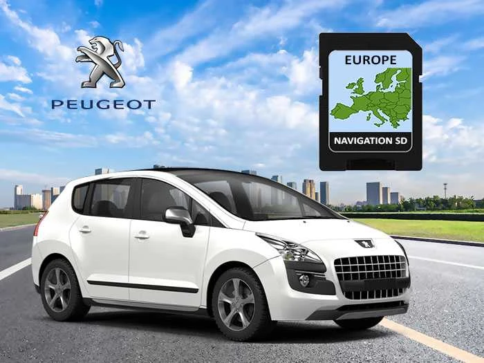 MCM Navigacijos kortelė PEUGEOT WIP Nav