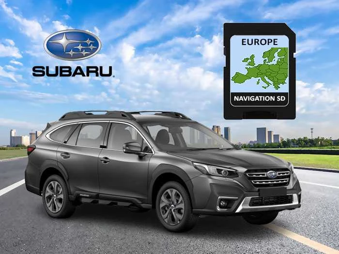 MCM Navigacijos kortelė SUBARU Gen.1 Europe
