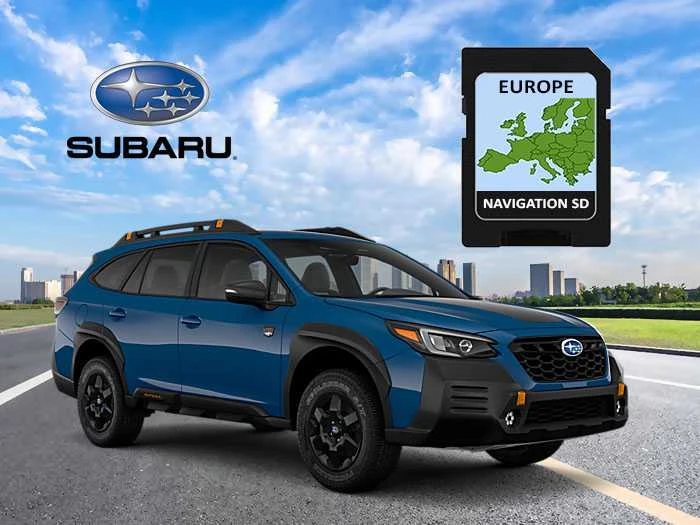 MCM Navigacijos kortelė SUBARU JAV Gen.1 Europe