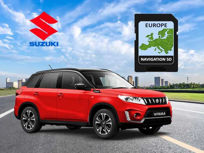 MCM Navigacijos kortelė SUZUKI SLDA