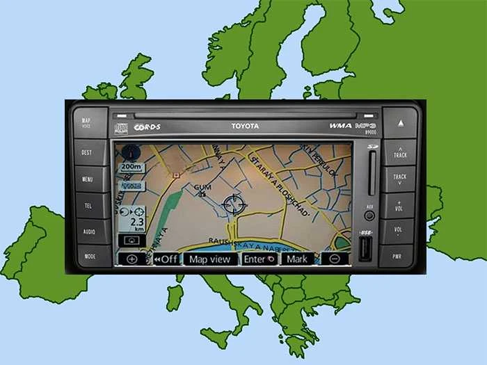 MCM Navigacijos kortelė TOYOTA TNS-510