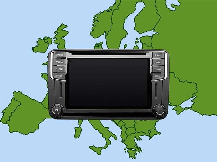 MCM Navigacijos kortelė VW JAV Discover Media MIB2 Europe 32GB