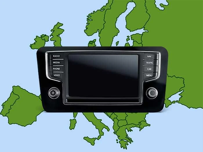 MCM Navigacijos kortelė VW JAV Discover Media MIB2 Europe 32GB