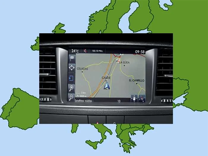 MFM Navigacijos laikmena CITROEN Touch-Screen 7"