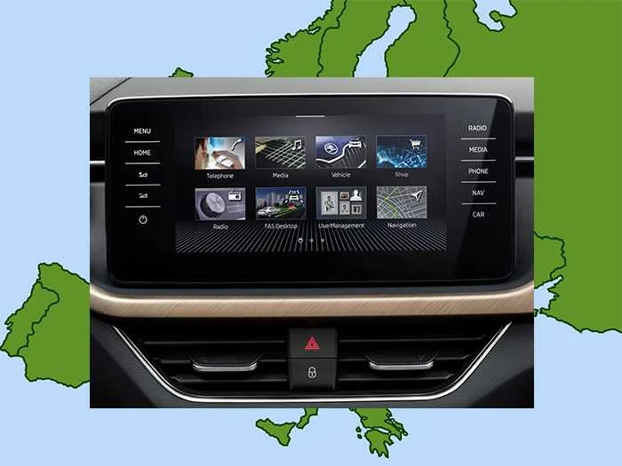MFM Navigacijos laikmena ŠKODA MIB3