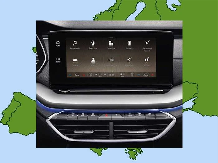 MFM Navigacijos laikmena ŠKODA MIB3