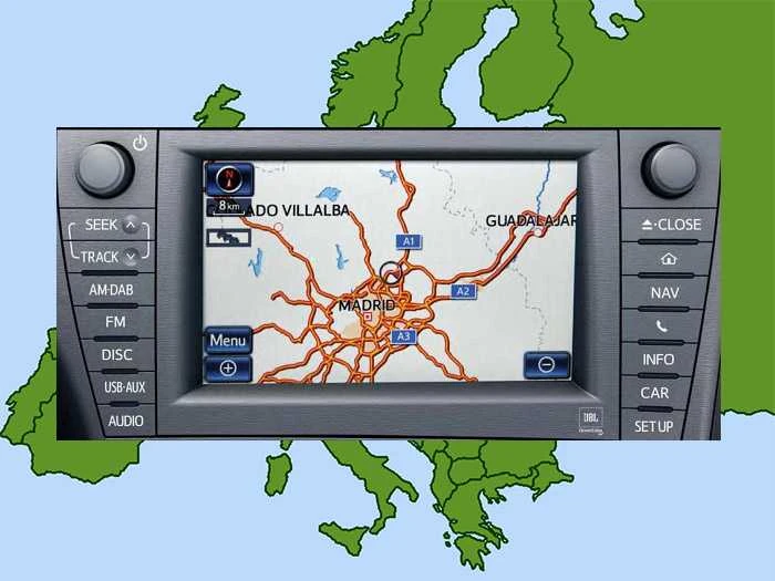 MFM Navigacijos laikmena Toyota Touch Pro11HDD