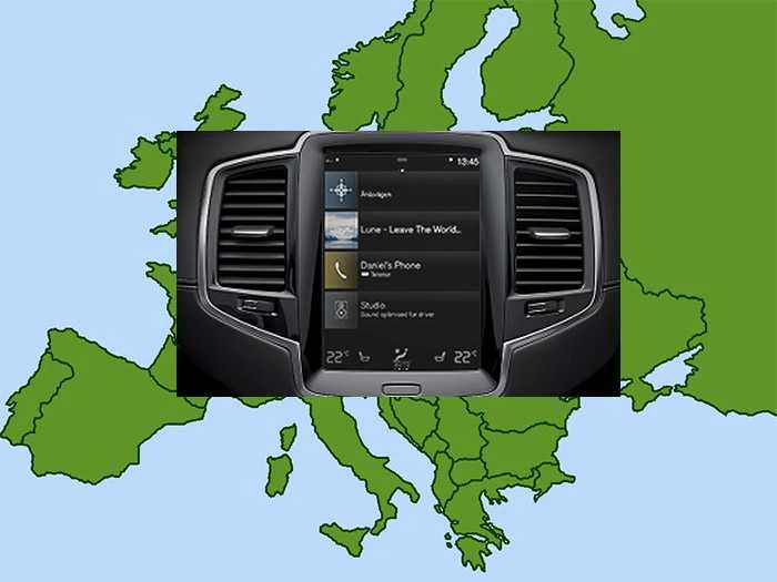 MFM Navigacijos laikmena Volvo Sensus (2016)