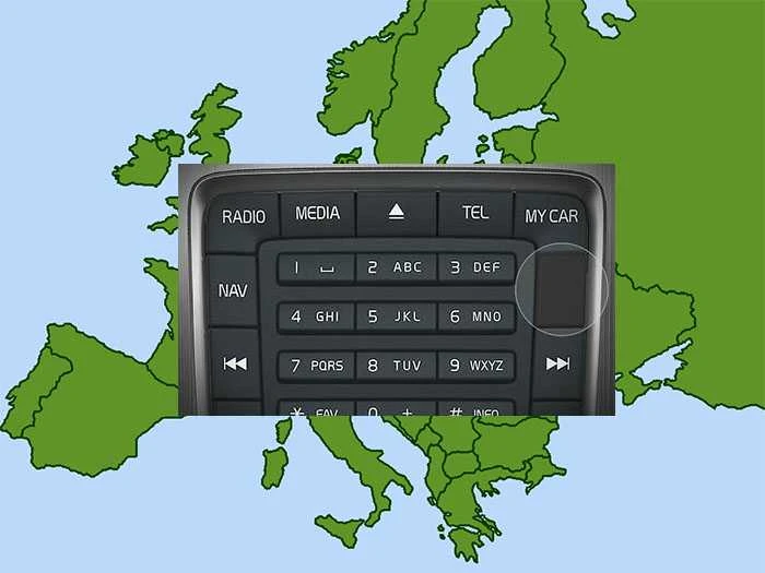 MFM Navigacijos laikmena Volvo Sensus IAM2.1