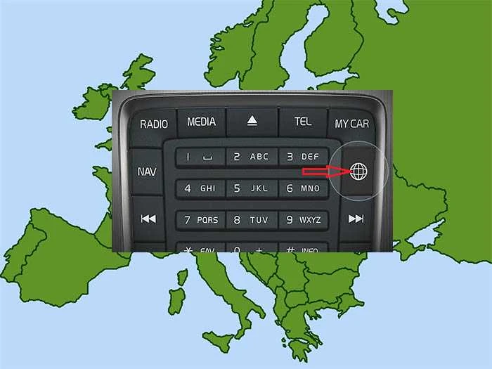 MFM Navigacijos laikmena Volvo Sensus MCA