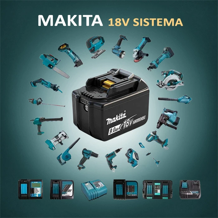 Ntt Co Akumuliatorius Makita įrankiams SMTM Li-Ion 18V 9Ah 2VNT