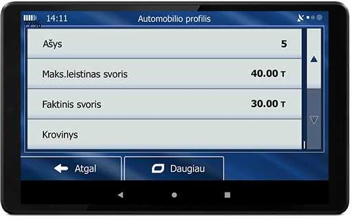 Planšetinė navigacija sunkvežimiui Lenovo TAB M9 LTE Truck IG2-64P1P