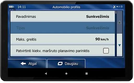 Planšetinė navigacija sunkvežimiui Lenovo TAB M9 LTE Truck IG2-64P1P