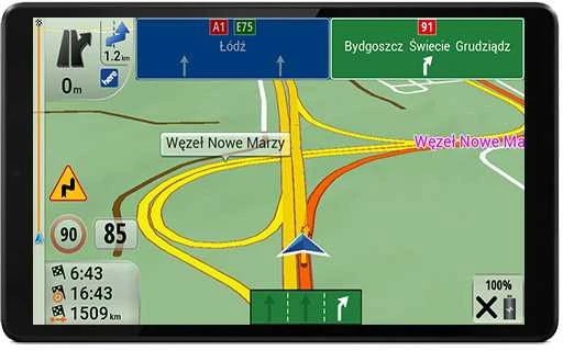 Planšetinė navigacija sunkvežimiui Lenovo TAB One WIFI Truck IG2 P1P
