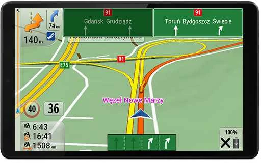 Planšetinė navigacija sunkvežimiui Lenovo TAB One WIFI Truck IG2 P1P