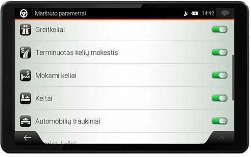 Planšetinė navigacija sunkvežimiui Lenovo TAB One LTE Truck IG2 P1P