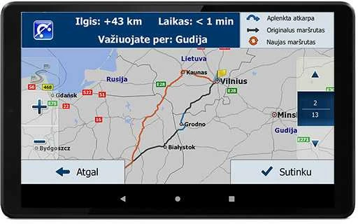 Planšetinė navigacija sunkvežimiui Lenovo TAB M9 LTE Truck IG2-64P1P
