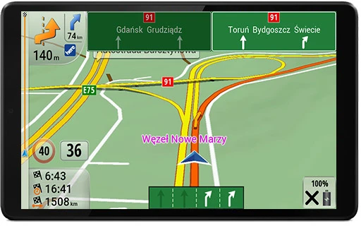 Planšetinė navigacija sunkvežimiui Samsung TAB A11 LTE Truck NG2 P1P