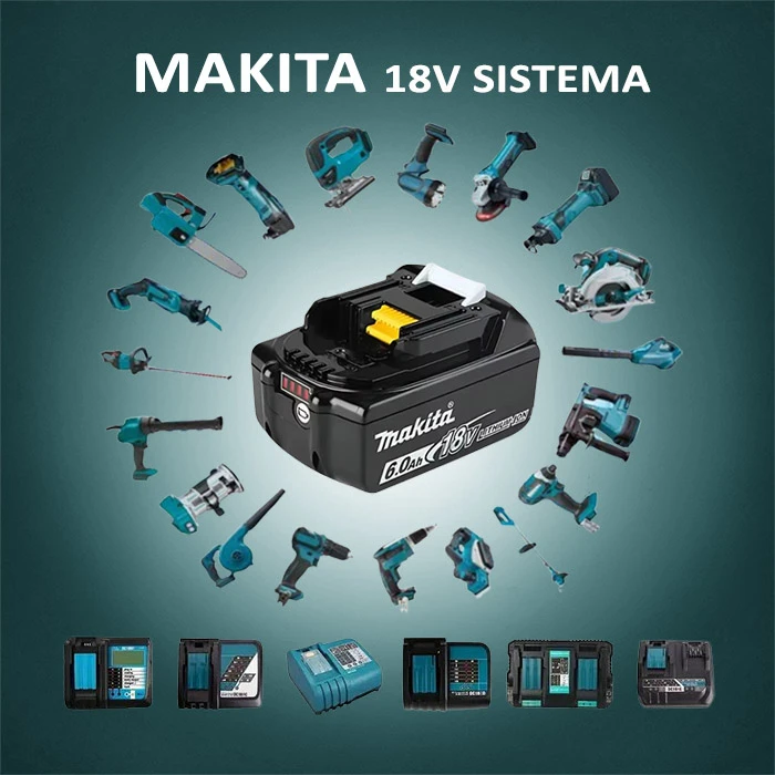 Suktuvas smūginis gręžtuvas Makita 18V akumuliatoriams MKF-0365