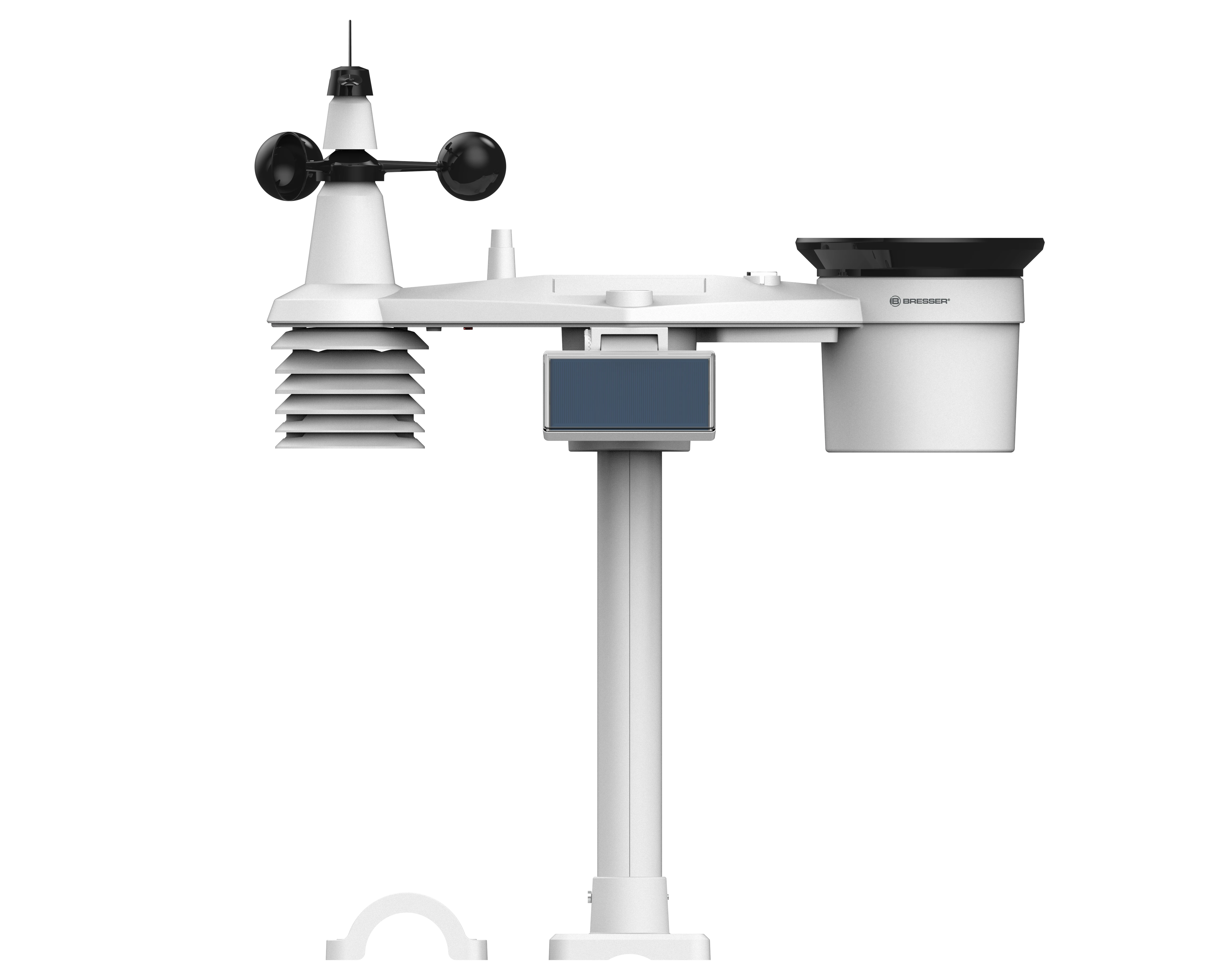 BRESSER 7-in-1 6 dienų 4CAST PRO SF WIFI Saulės orų centras 7-in-1