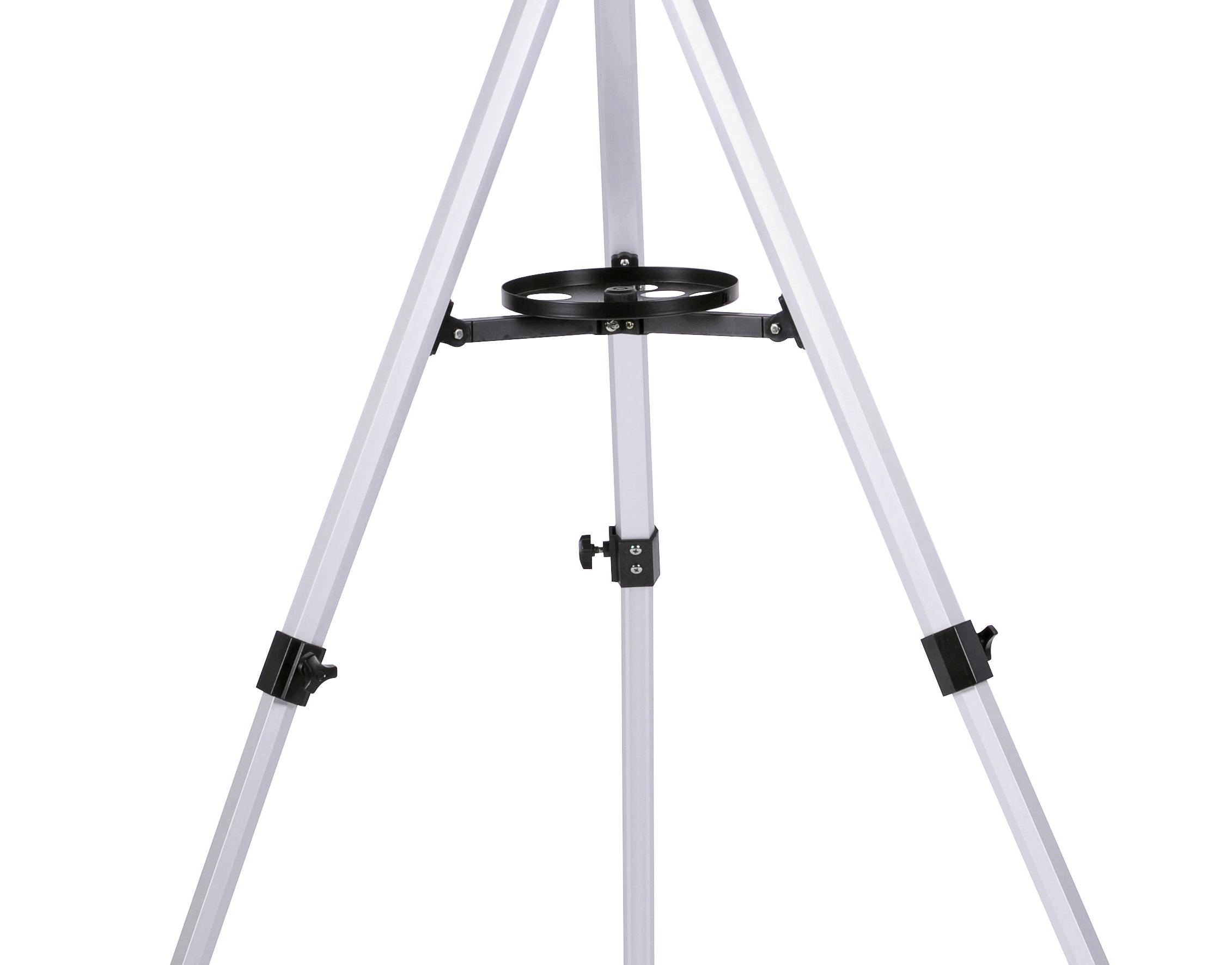 BRESSER Arcturus 60/700 AZ - Refraktorinis teleskopas su išmaniojo telefono adapteriu ir s