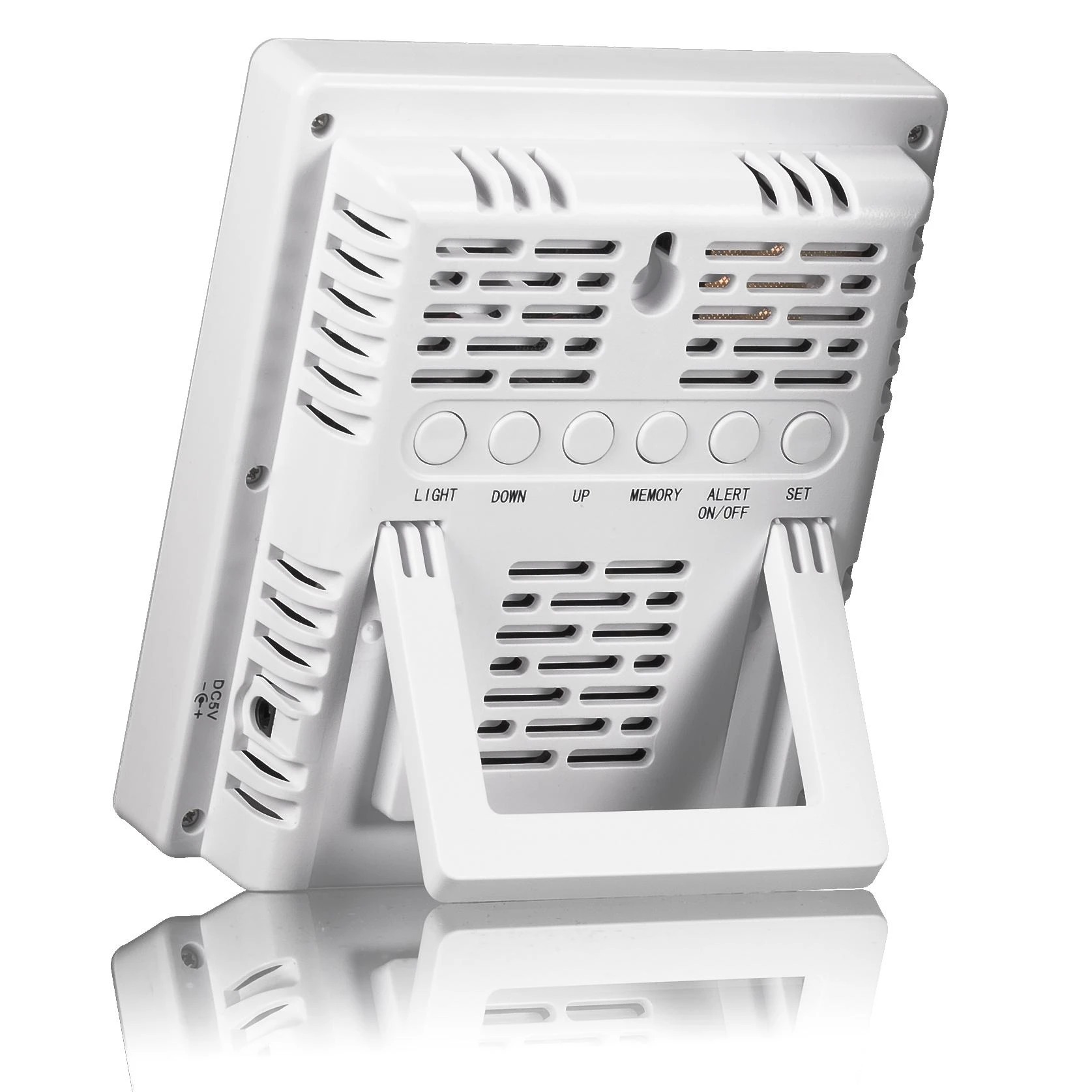 BRESSER CO² oro kokybės monitorius Smile baltas