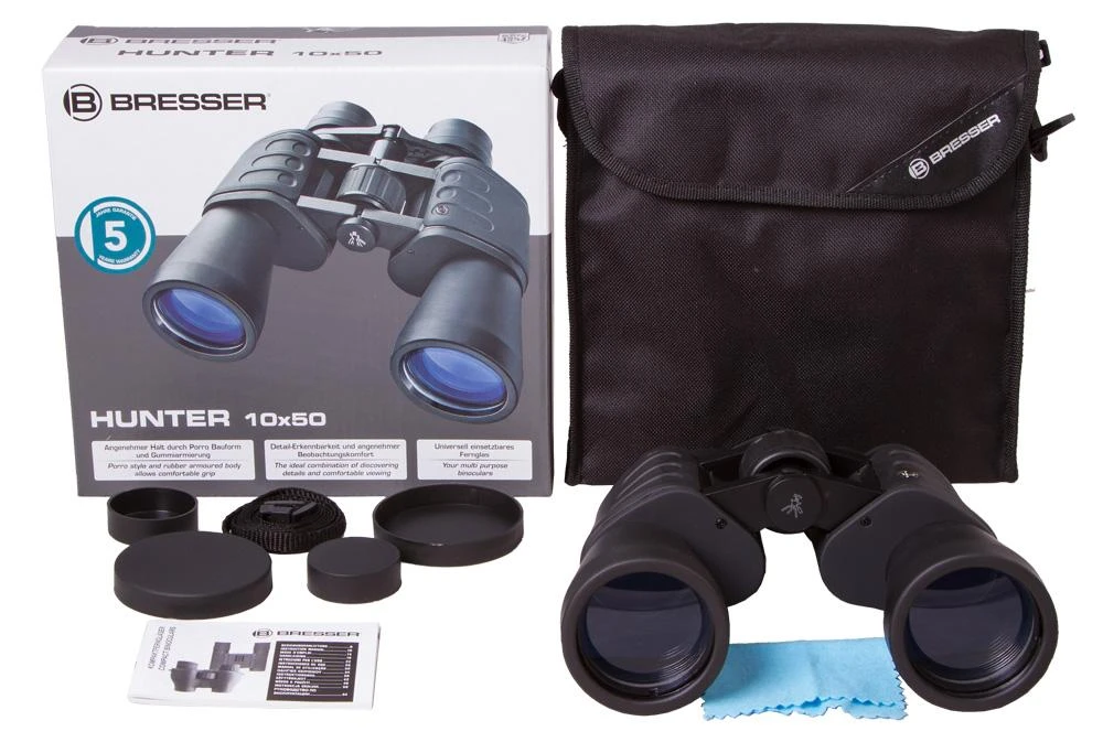 Žiūronai Bresser Hunter 10x50