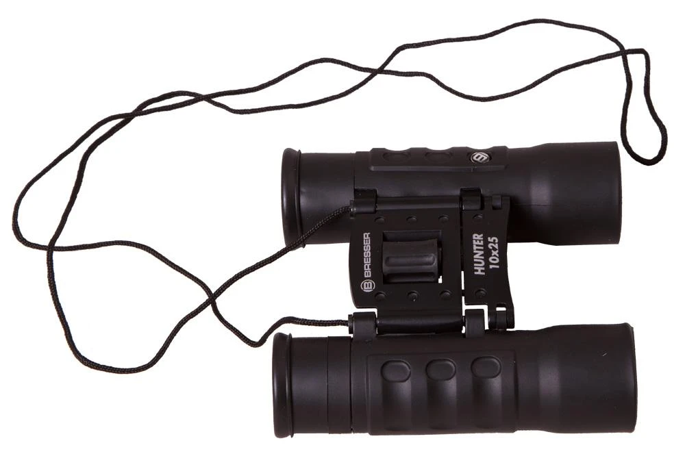 Bresser Hunter10x25 Kompaktiški Neperšlampami Kišeniniai Žiūronai