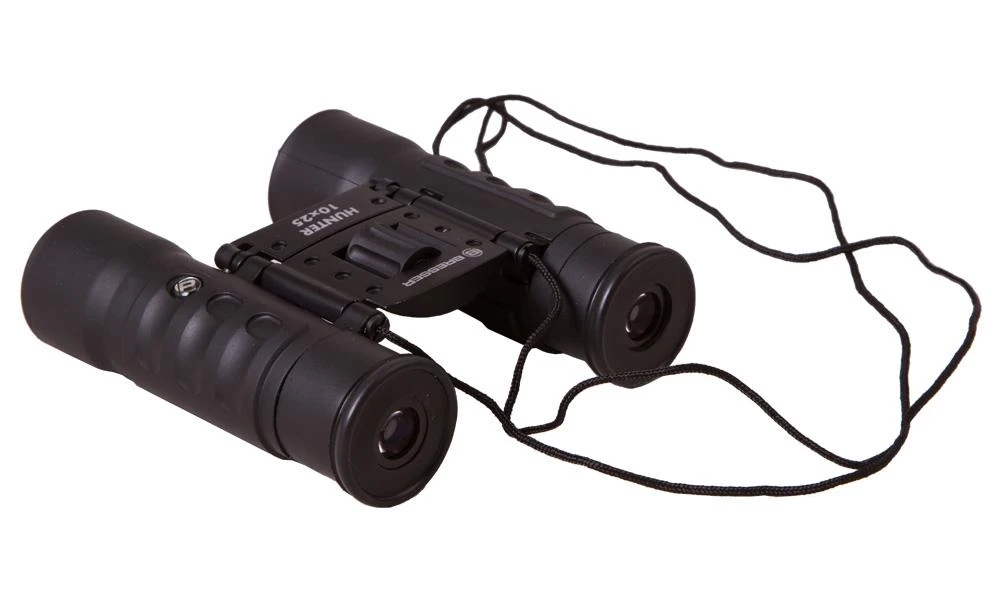 Bresser Hunter10x25 Kompaktiški Neperšlampami Kišeniniai Žiūronai