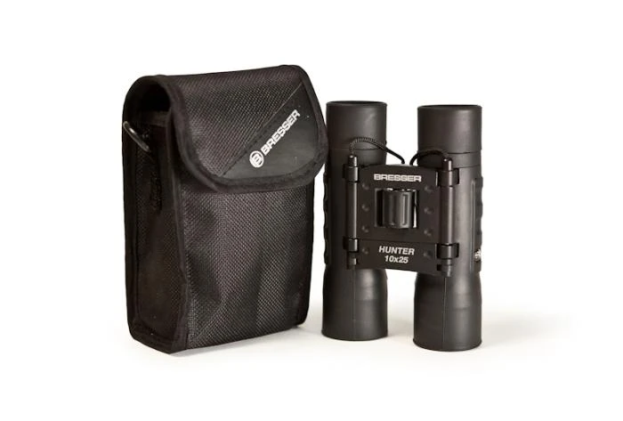 Bresser Hunter10x25 Kompaktiški Neperšlampami Kišeniniai Žiūronai