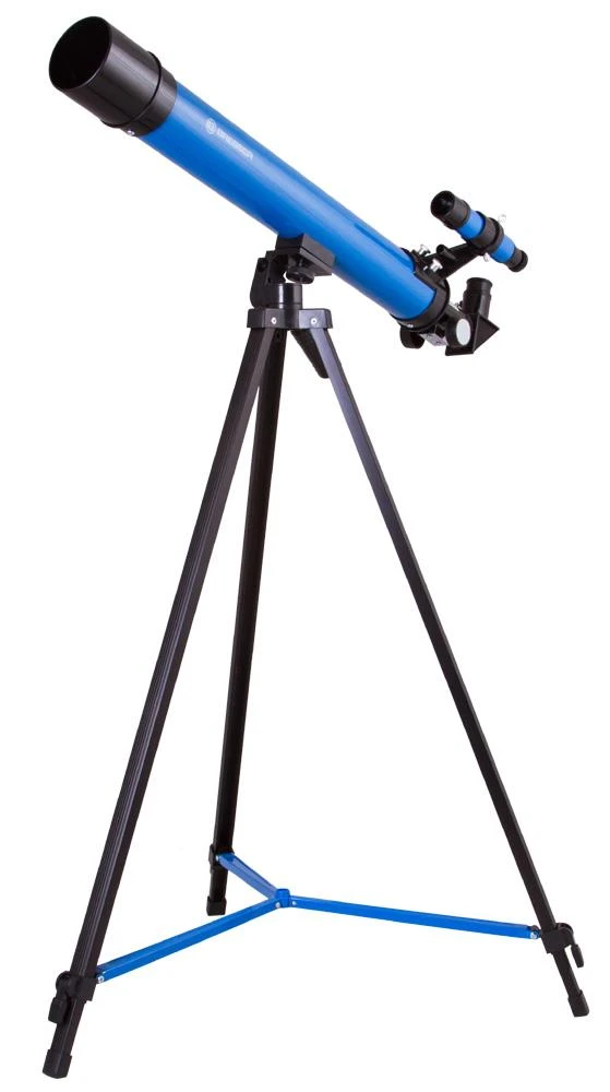 Teleskopas Bresser Junior 45/600 AZ Mėlynas