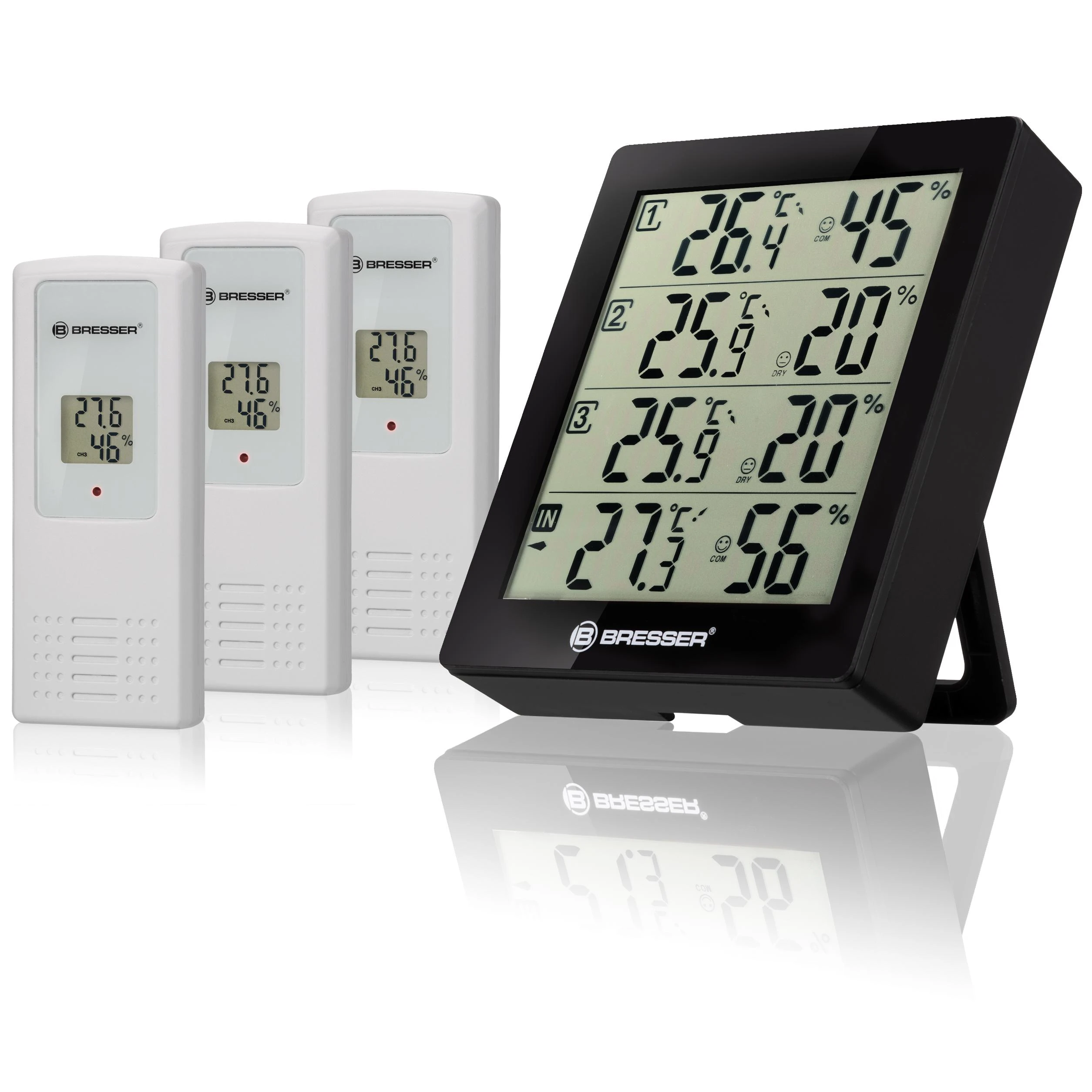   Bresser temperatūros orų stotelė Temeo 7000020CM3000