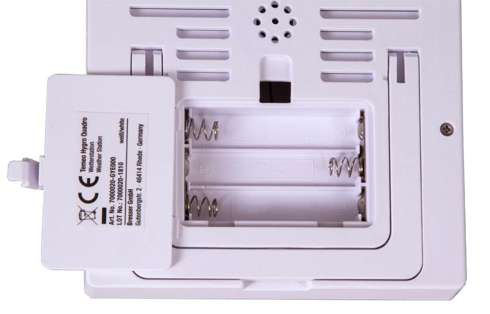Bresser Temeo Hygro Quadro Meteorologinė stotis, balta