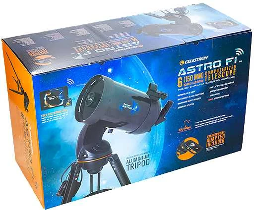Celestron Astro Fi 6" Schmidt-Cassegrain (SCT) fi=150 mm GoTo WiFi teleskopas