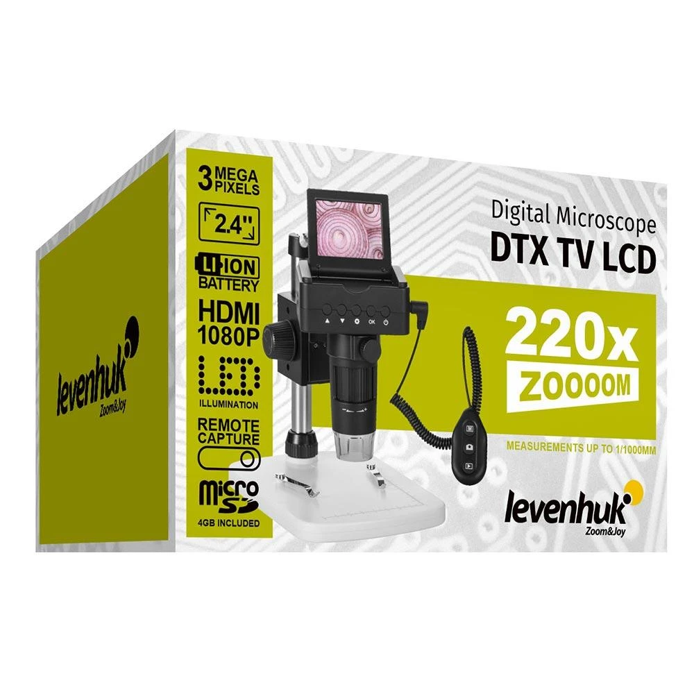 Mikroskopas Digital Microscope Levenhuk DTX TV LCD