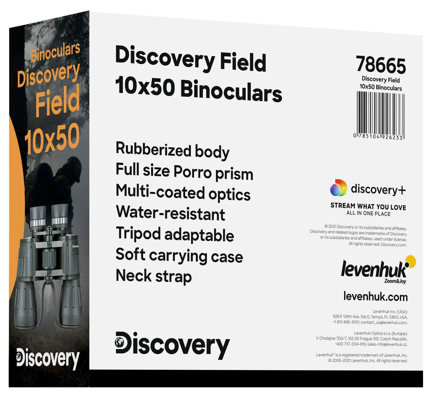 Discovery Field 10x50 Žiūronai