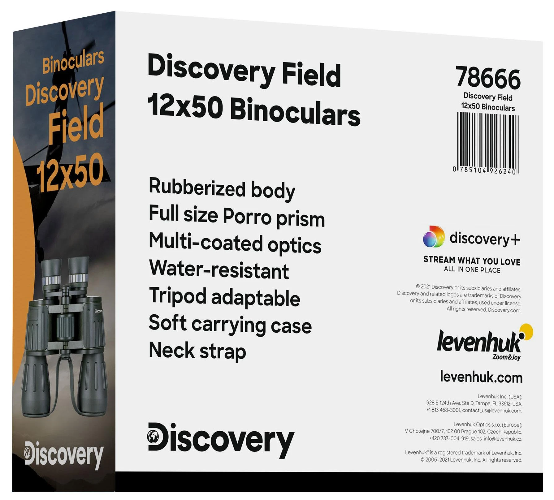 Discovery Field 12x50 Žiūronai
